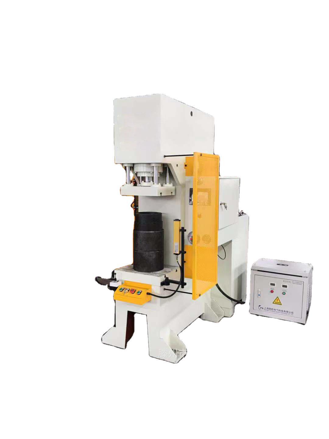 20吨20t单柱伺服液压机压力机单柱油压机电机压装机