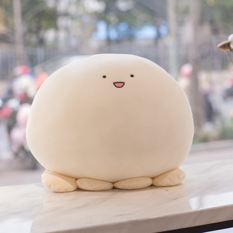 韩国可爱软绵绵捏捏小章鱼玩偶团子毛绒玩具女生睡觉抱枕软萌礼物