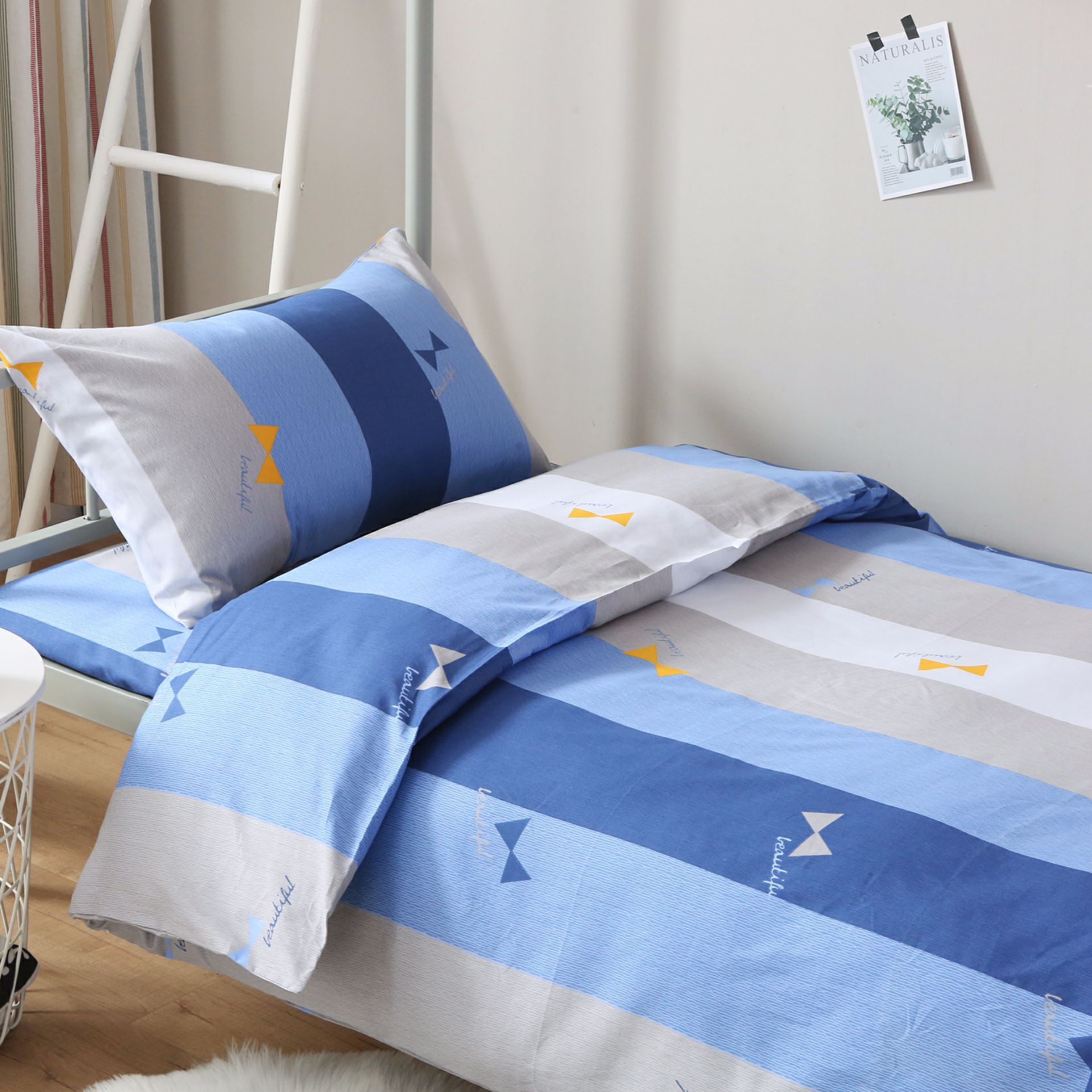 0成交8408套三件套床上用品含被芯 宿舍被褥 枕头套装宿舍 床垫套