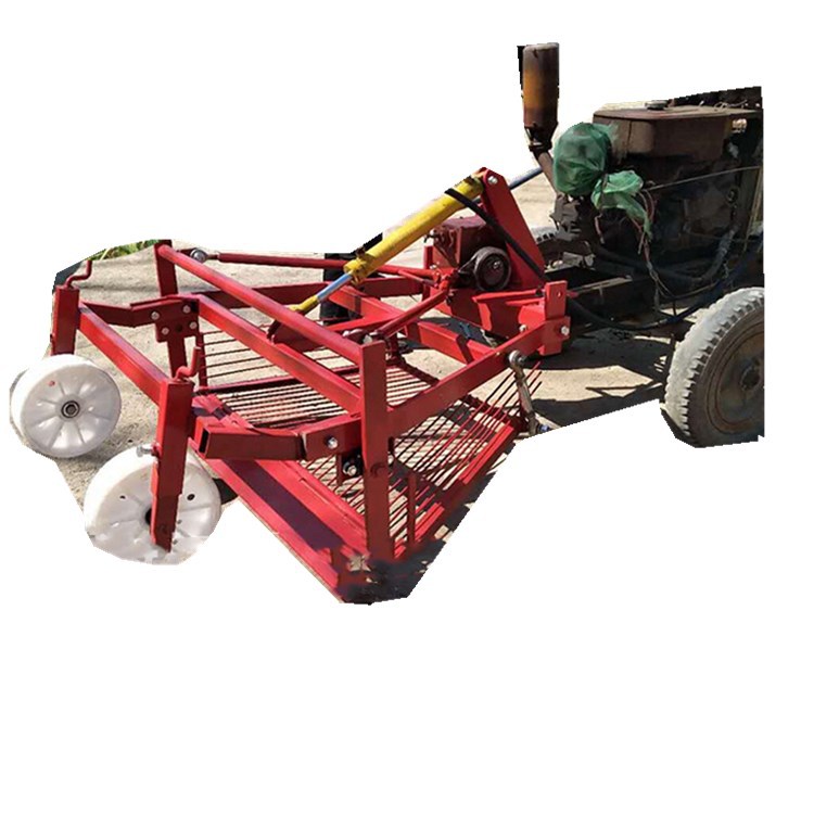 前置大蒜收获机 手扶拖拉机带动收蒜机 新款多型号起蒜机