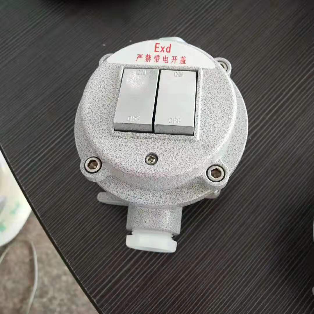 iic防爆墙壁开关 圆形防爆墙壁开关 单联 二联 三联