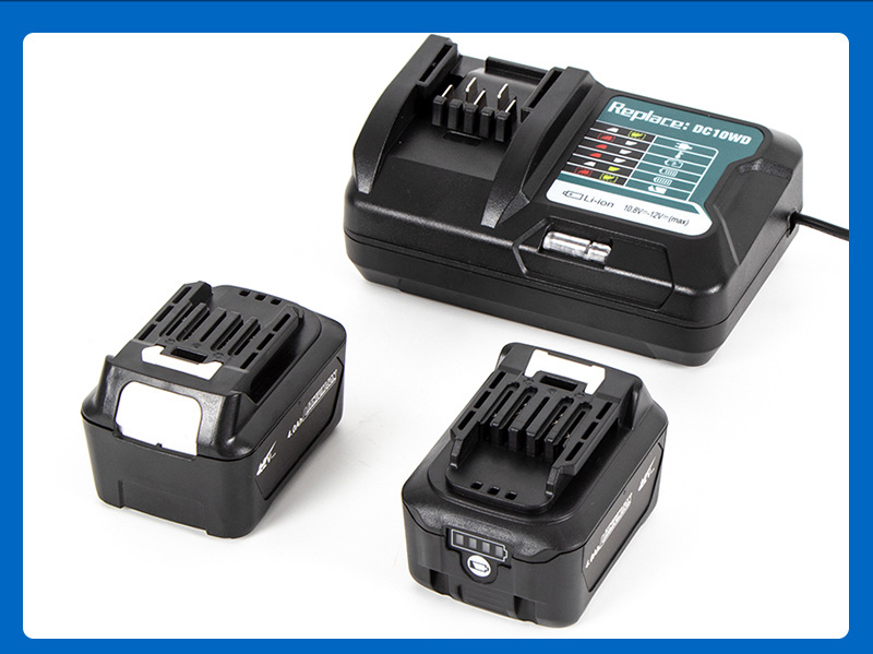 适用makita/牧田 dc10wd 12.6v锂电池充电器适用bl106,bl02,bl104