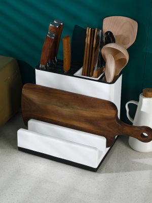 刀架厨房用品多功能刀座置物架菜刀砧板放刀具收纳架子