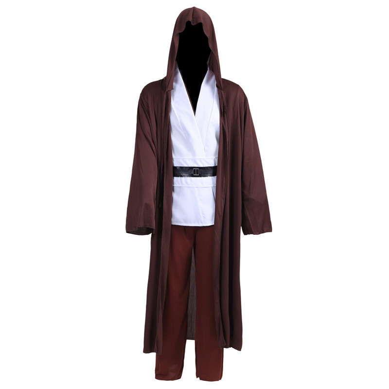 万圣节星球大战绝地武士古装安纳金欧比旺披风斗篷角色扮演服