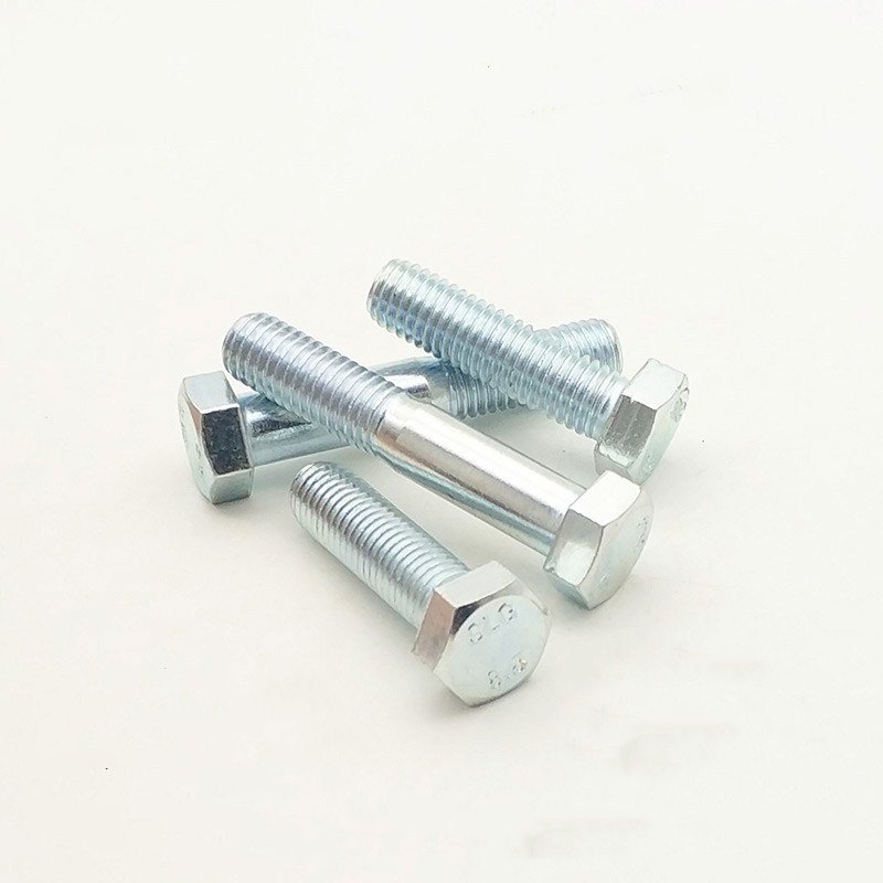 六角螺丝 m6 m18 m20 铁螺丝 加工定制镀锌外六角螺丝