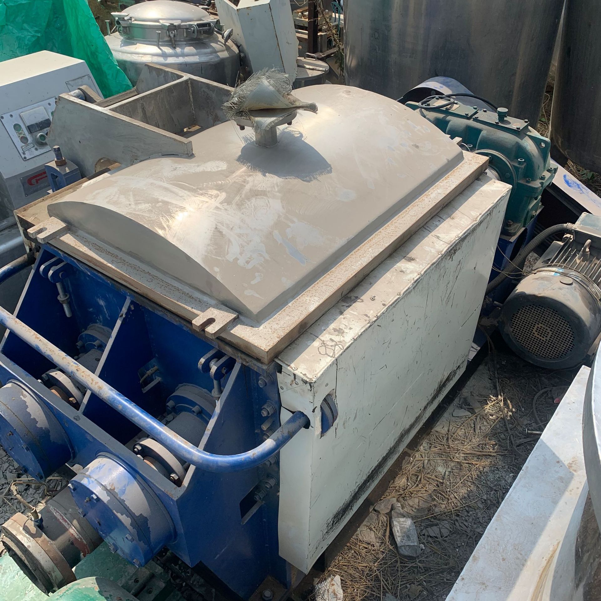 真空捏合机 二手捏合机 螺杆出料捏合机 300升真空捏合机出售