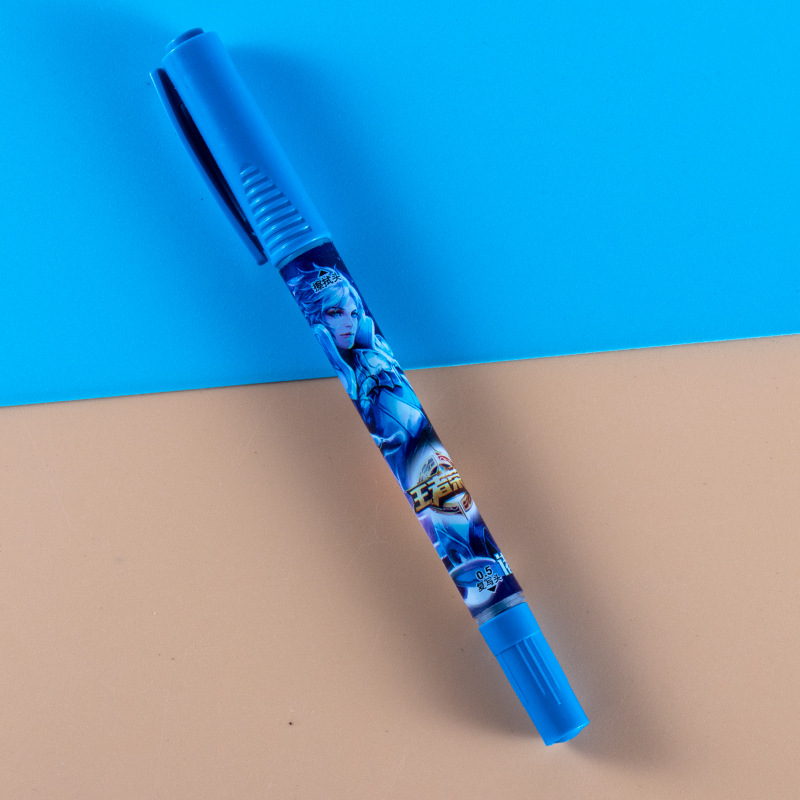 奥德美可擦魔笔复写笔消字笔晶蓝可擦钢笔大容量魔笔消字批发