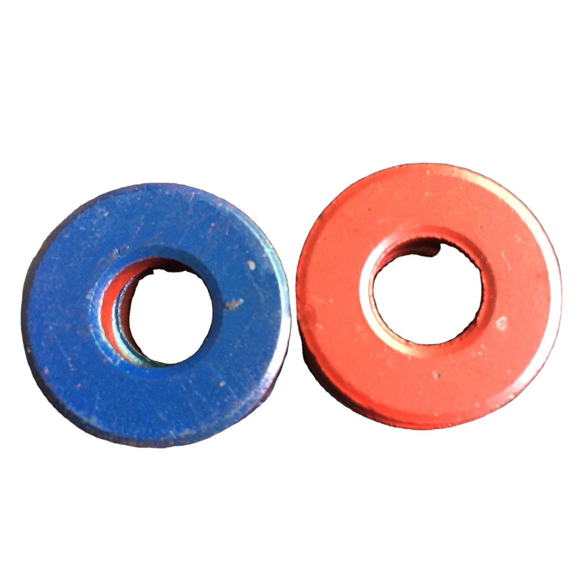 磁铁厂家供应幼儿园红蓝圆环形磁铁教学吸铁石条形u形马蹄形方形