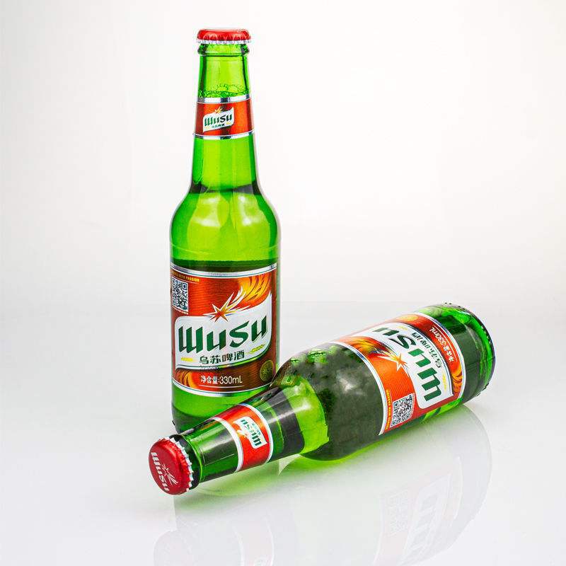 乌苏啤酒新疆红乌苏夺命大乌苏啤酒小瓶330ml*6瓶整箱新货