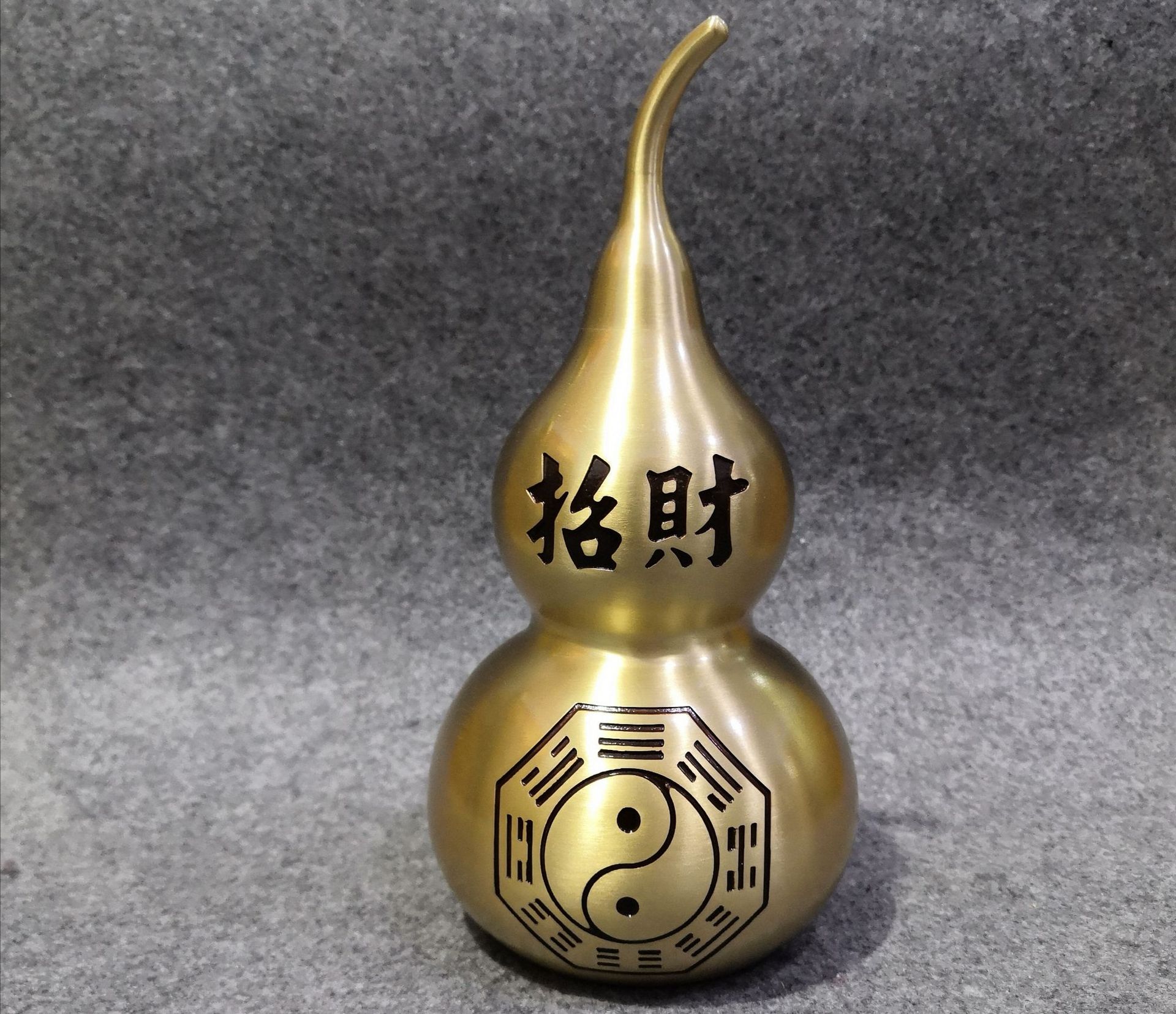 铜葫芦铜摆件家居摆件家用八卦葫芦摆件工艺品源头厂货铜葫芦挂件