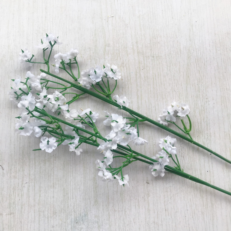 小额批发 丝网花配草插花 满天星 手工diy仿真 插花配草 摄影道具