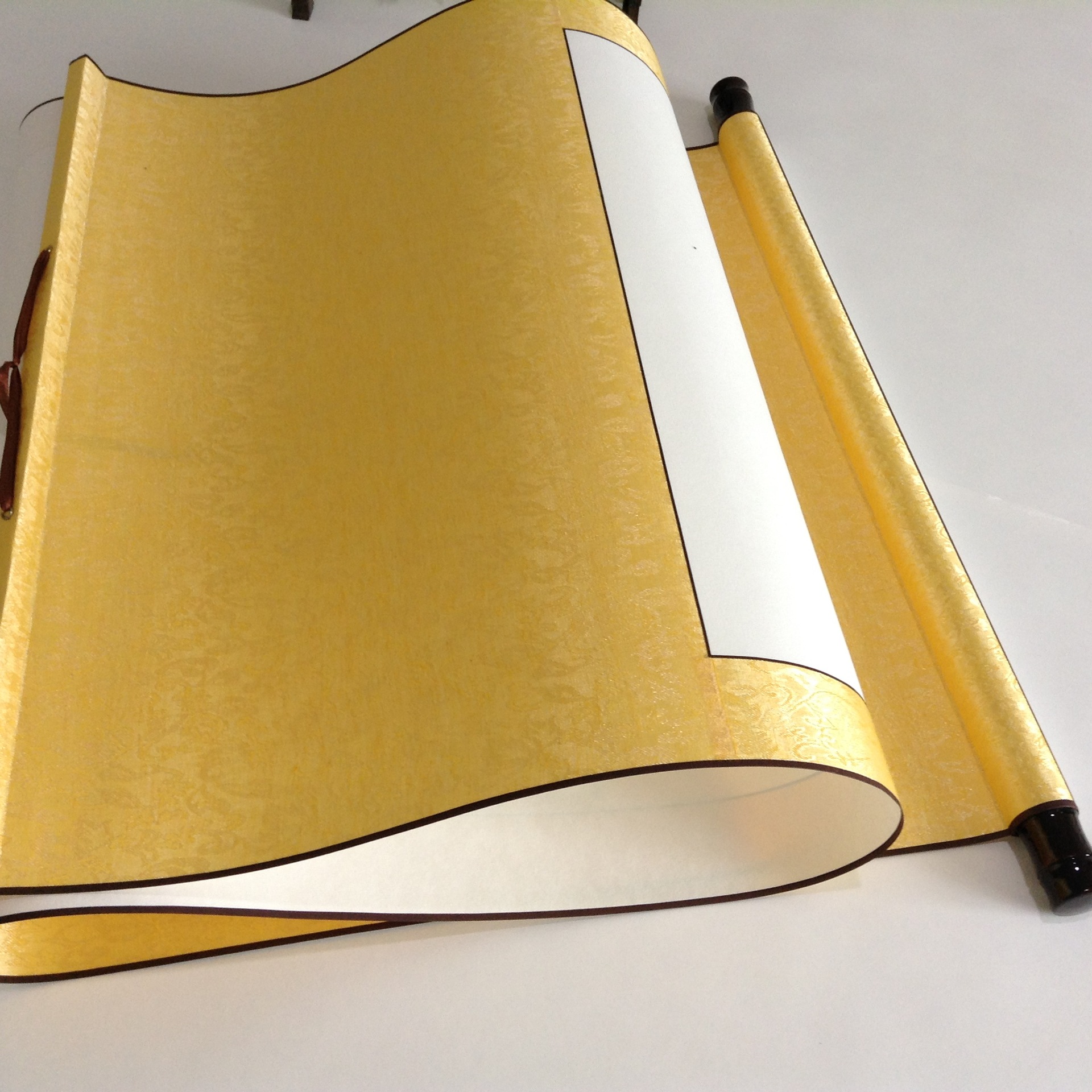 批发空白画轴卷轴宣纸四尺中堂生宣熟宣横幅立轴书法国画挂轴包邮