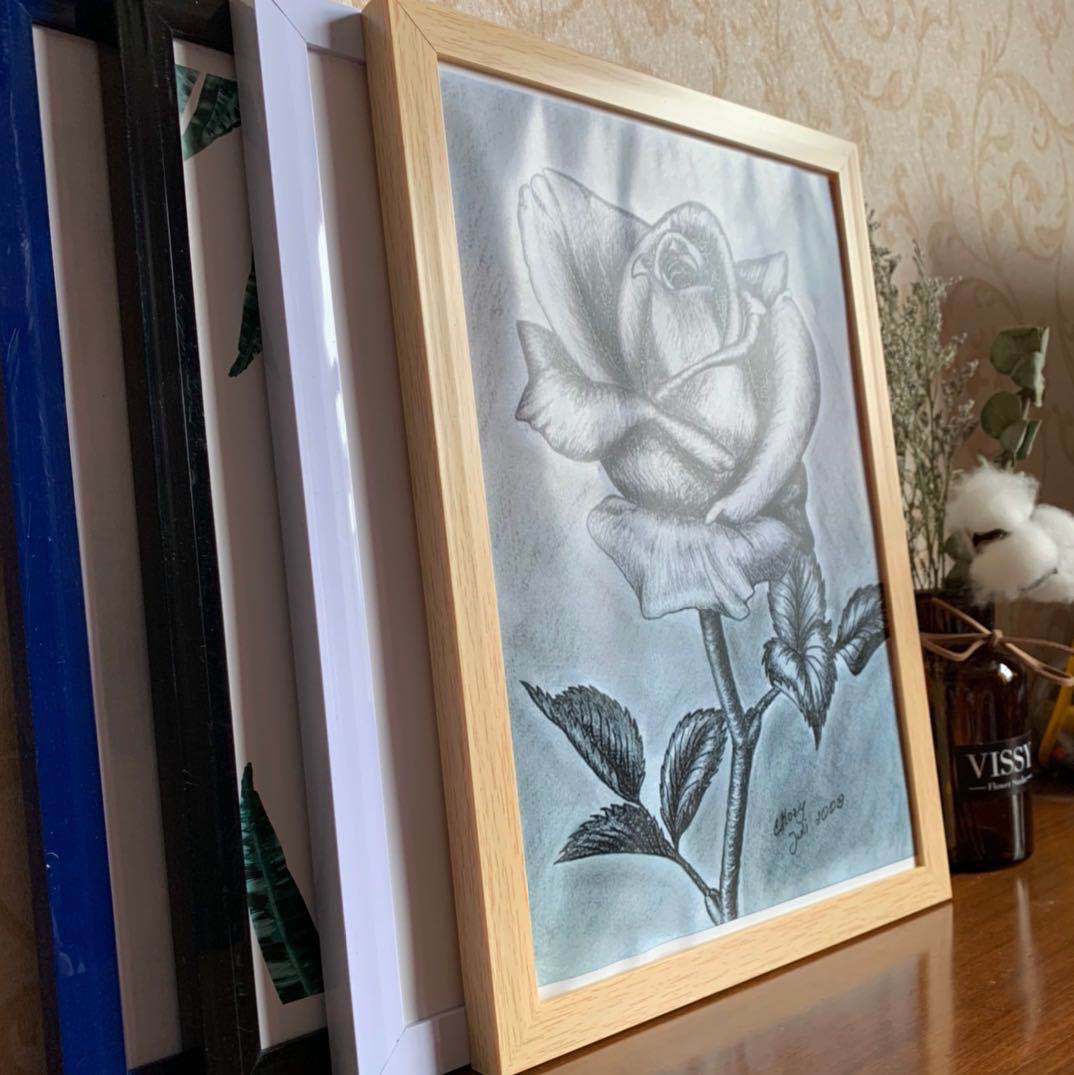 创意画框相框8k4开16寸a3a420 24寸挂墙摆台美术素描画装裱批发