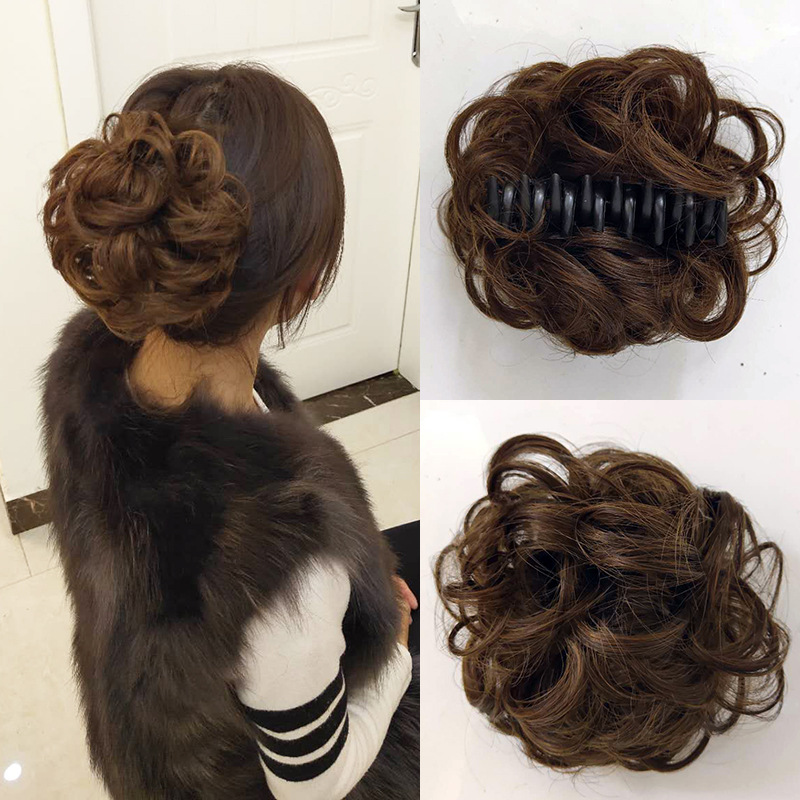 假发抓夹女头发夹子大号盘发头饰短发头花马尾卷发成人发夹顶夹