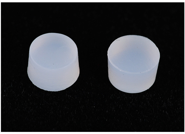 t型小塞子定制白色实心硅胶塞子 橡胶孔塞螺丝孔硅胶堵头防尘堵孔