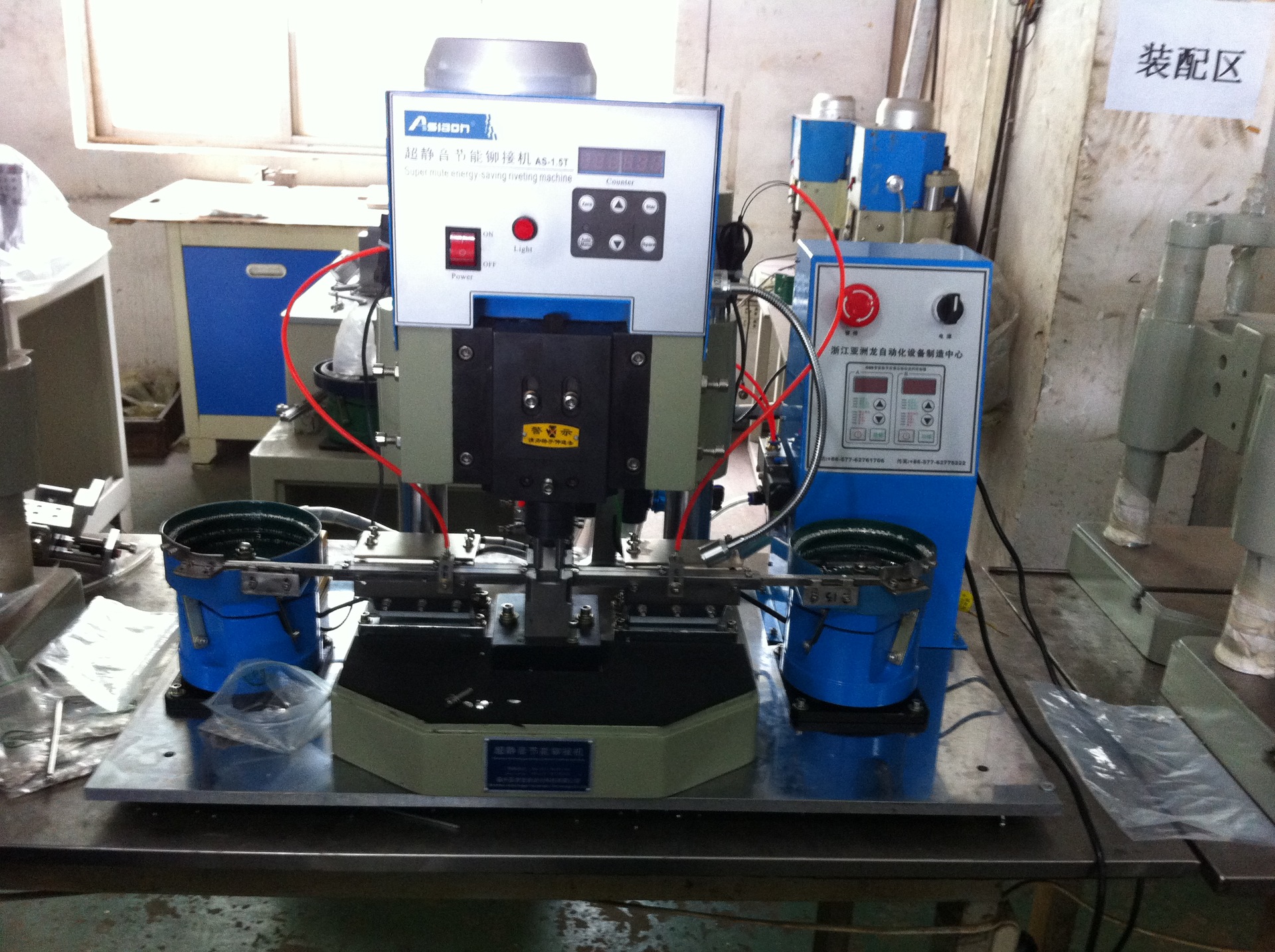 双头银触点铆合机 半自动触点铆接机 触点自动铆接 铆银点机