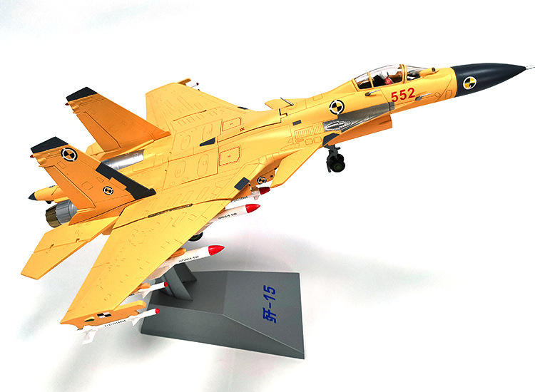 1:48歼15战斗机模型j15合金仿真飞机舰载机模型军事礼品收藏批发