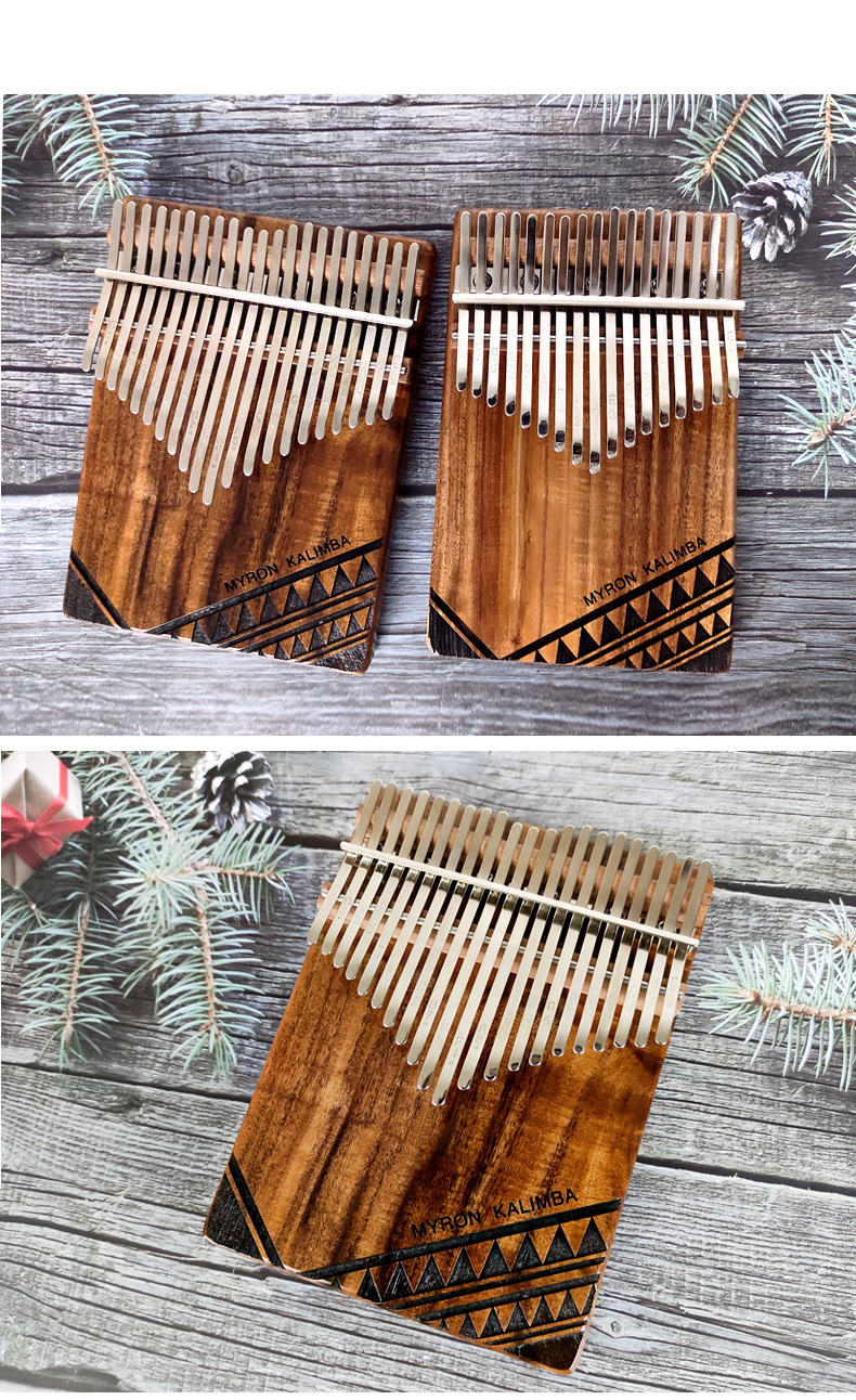 玛伦拇指琴17音卡林巴琴板式21音kalimba琴初学者成人学生女乐器