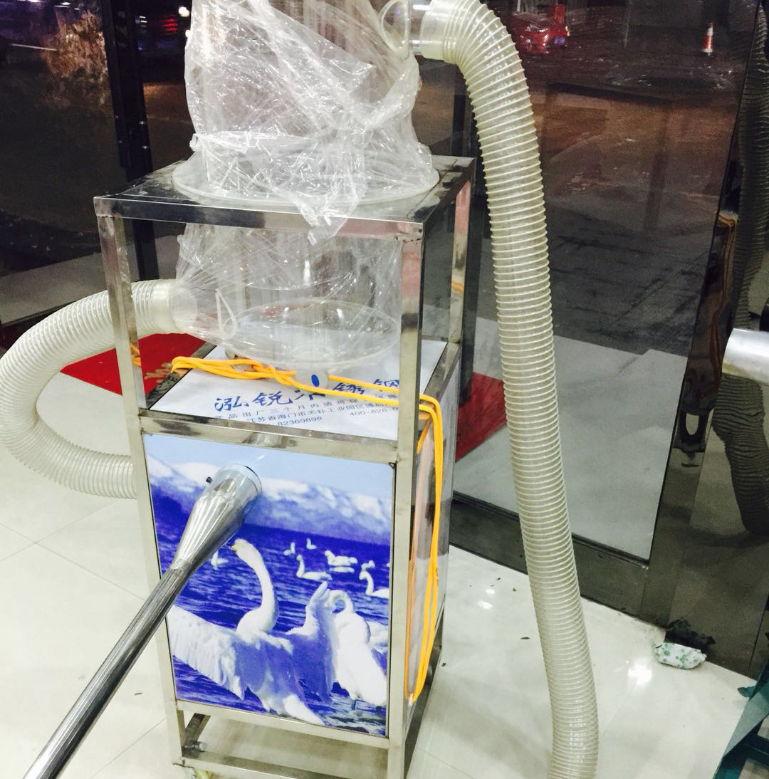 包邮羽绒被羽绒服充绒机 羽绒抱枕坐垫充绒现场充绒机定制批发