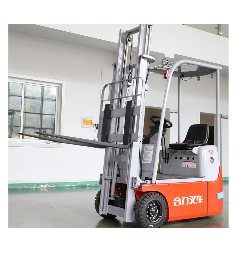 合力三支点三轮座驾式电动装卸电动叉车0.6吨0.8吨1吨1.2吨叉车