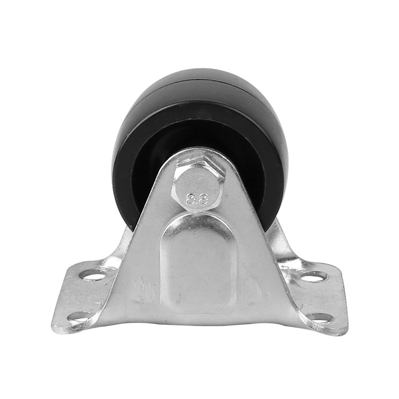 厂家直销家具脚轮 旅行包五金铁皮轮 优质承重工具箱超市角轮