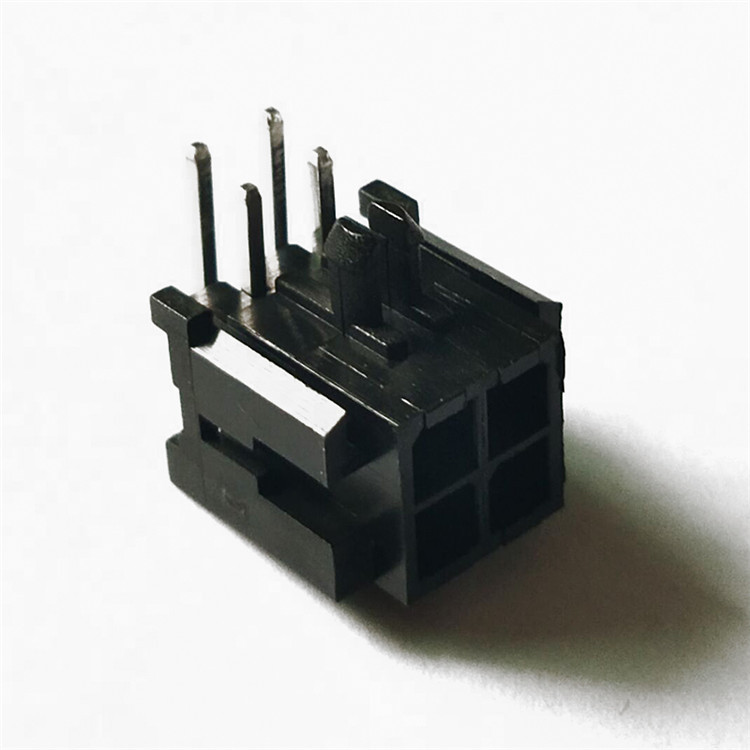 厂家供应黑色22插针端子pin针90度折弯接线端子led照明连接器