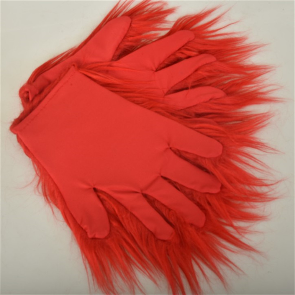 圣诞怪杰格林奇面具手套圣诞节面罩神偷绿毛怪头套万圣节脸谱派对