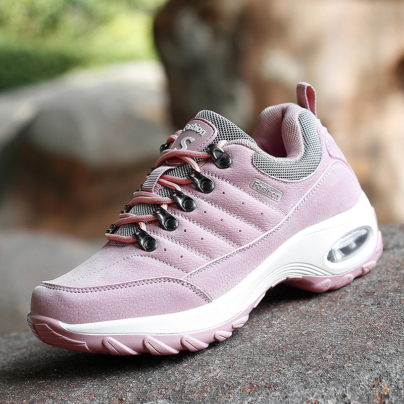 2020新款户外登山鞋女防水防滑徒步鞋休闲运动鞋旅游爬山气垫女鞋