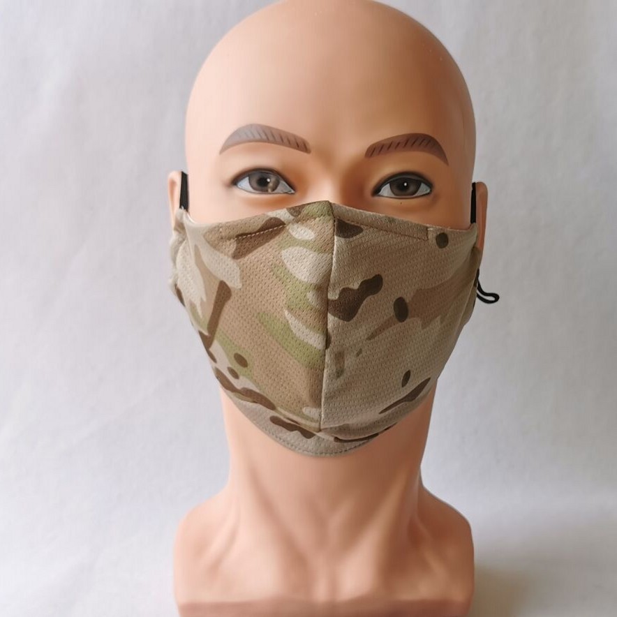 户外骑行口罩透气防尘防风半脸迷彩口罩cs战术军迷装备口罩现货