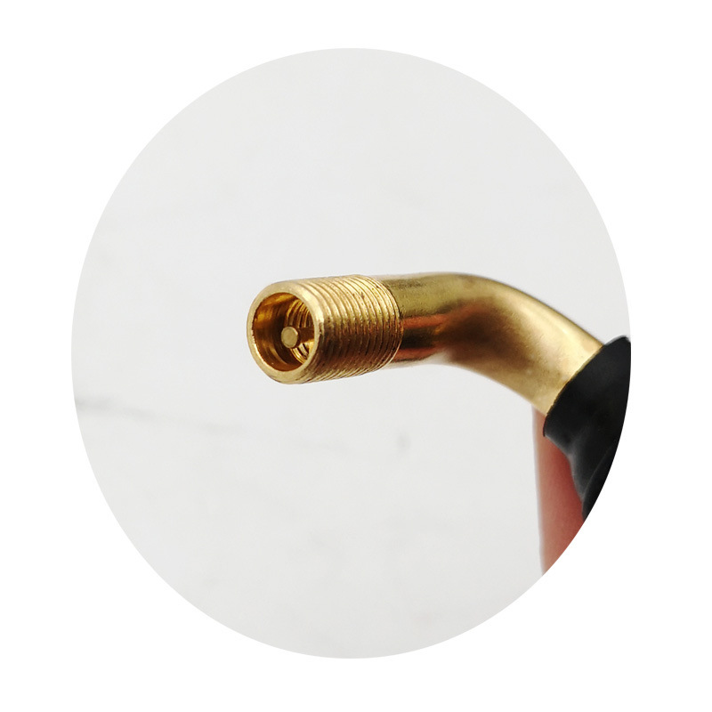 原厂电动摩托车纯铜气嘴pvr70/60真空胎美式气门嘴