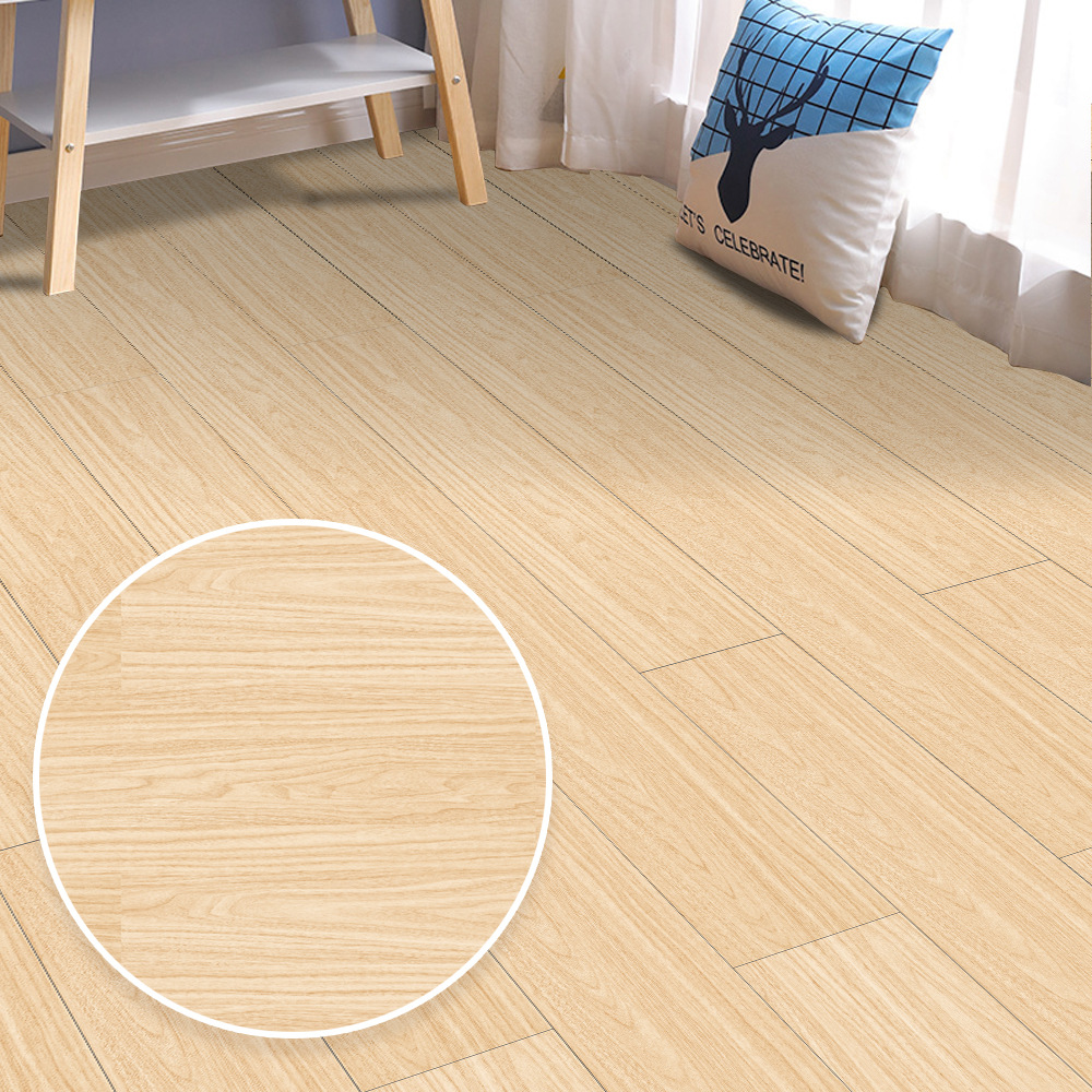 wdf003仿木纹磨砂地板贴防水防滑自粘墙贴客厅卧室办公室商场装饰