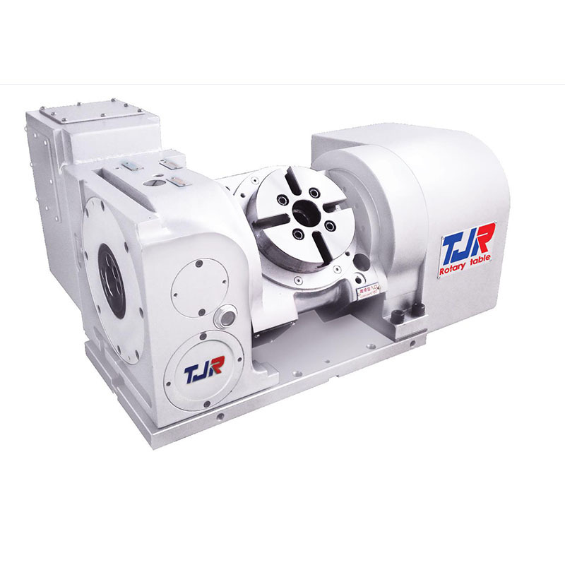 原装台湾潭佳far125五轴双臂式气刹双轴数控转台高精度五轴