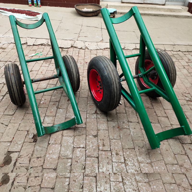 电线杆搬运车12米水泥杆运杆车飞机轮胎运杆炮车自装自卸炮车