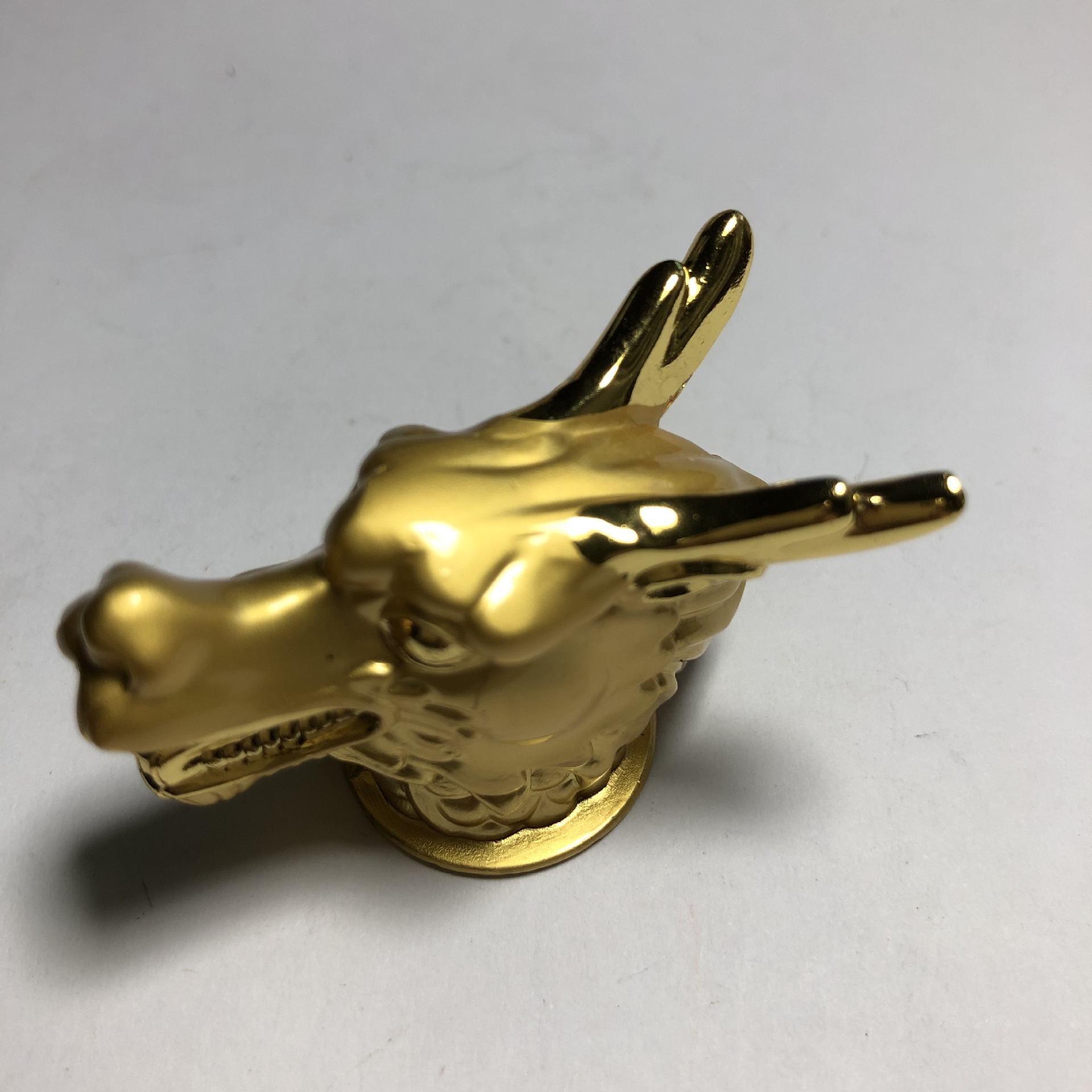 龙头十二生肖摆件 金属复古创意小摆件 十二生肖动物立体工艺品