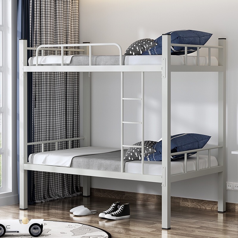 珉强铁艺上下员工铺宿舍高低床学生双层床子母两层床监狱床部队床