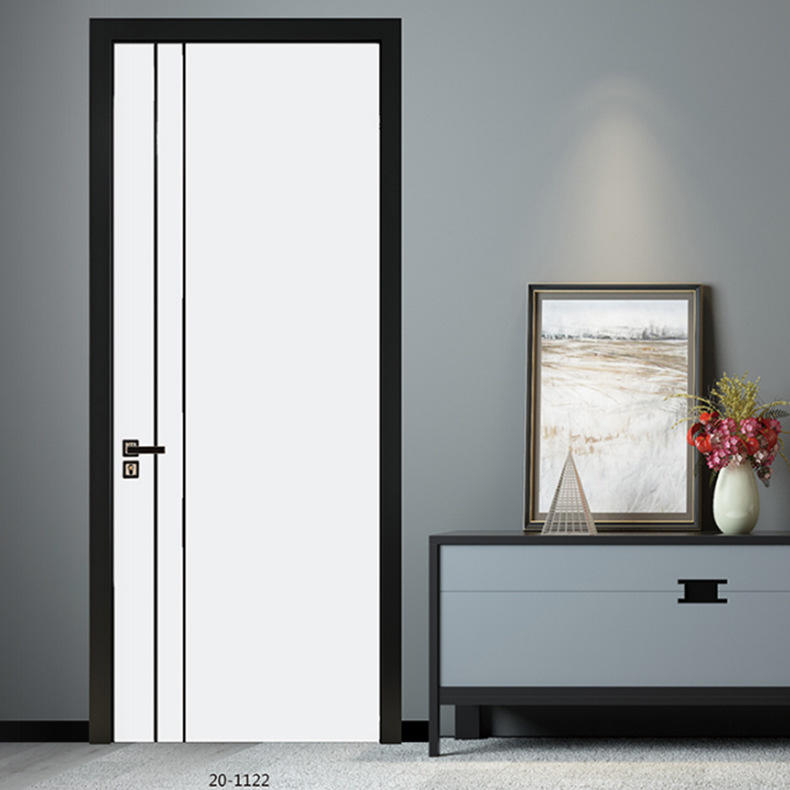 厂家家居室内原木门定制 混搭款式图册 现代简约风格生态门