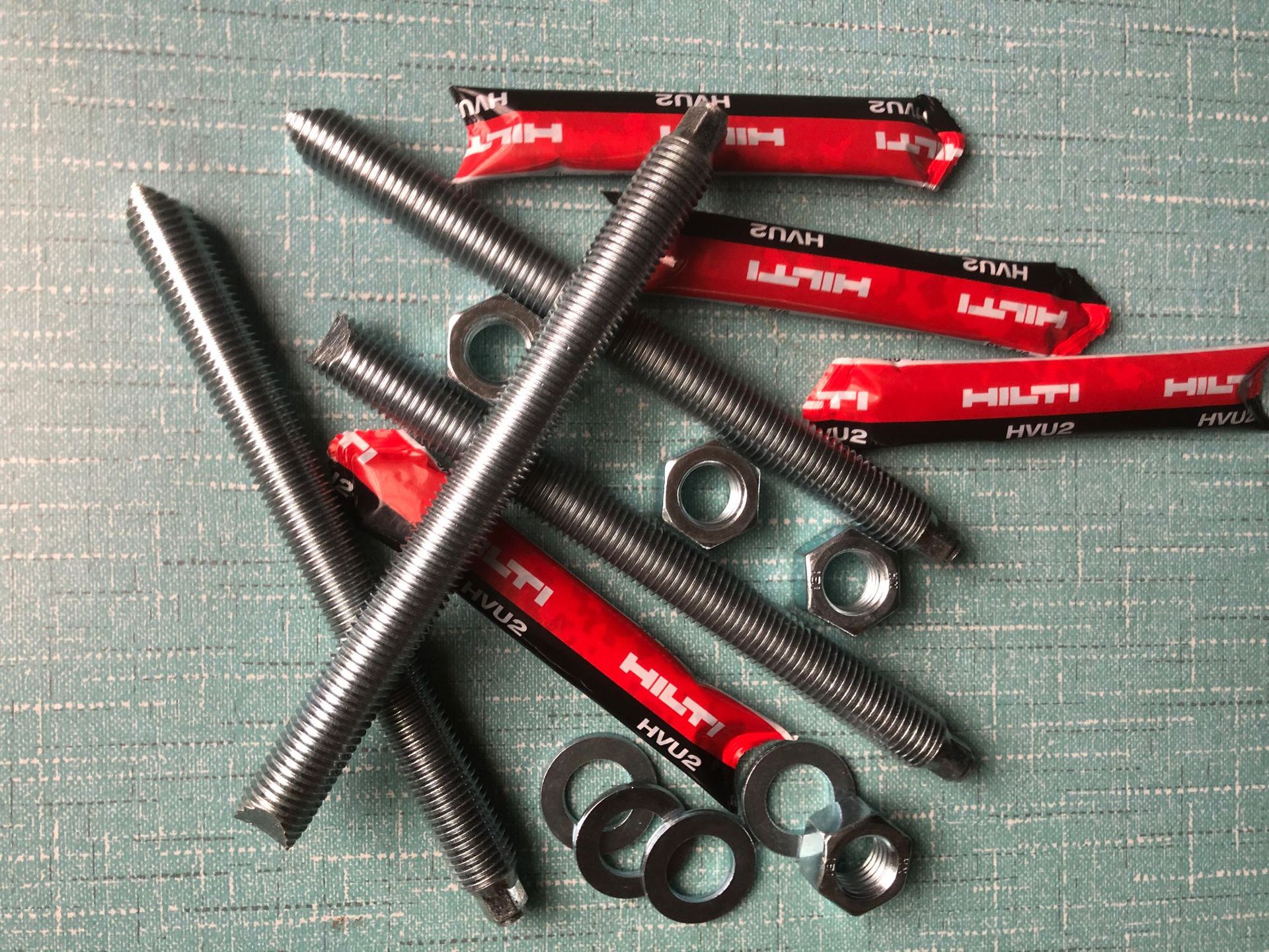 喜利得化学锚栓批发m12m16hvu2摔不碎钢结构锚固快干胶囊