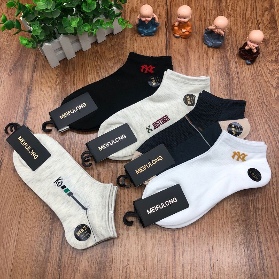 夏季新款男女船袜网眼薄款低帮浅口隐形袜子地摊赠品货源厂家批发