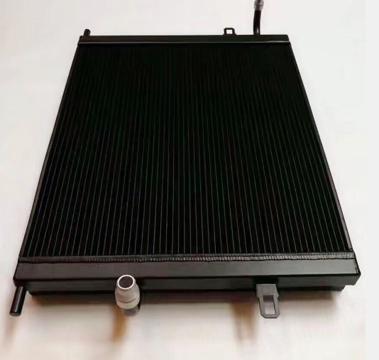 改装适用于宝马b48b58发动机涡轮原装位加大加厚水冷式中冷器水箱