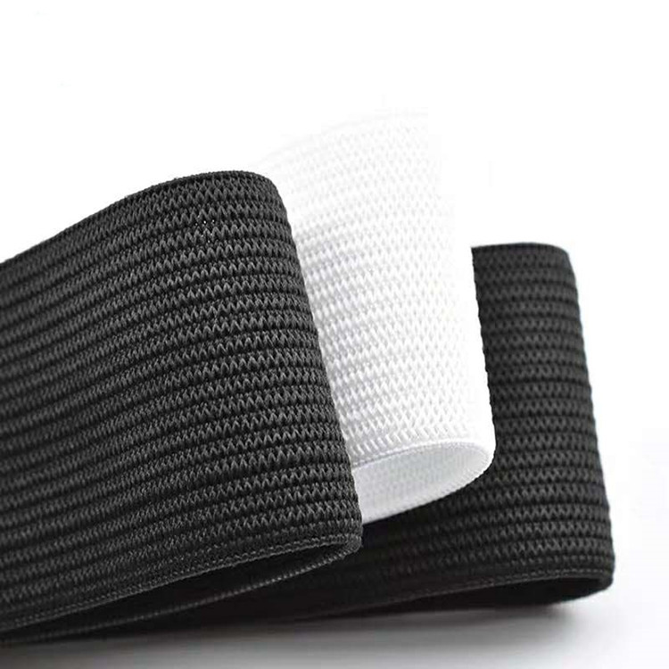 Black and White, Colored Baby Elastic Band 1-6cm Wide Thin Narrow Flat Children Waist of Trousers Diy Accessories Beef Tendon Rubber Factory Store