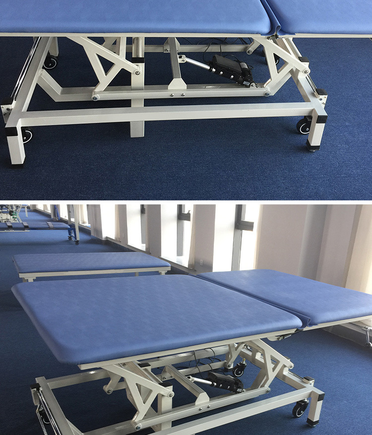 璟康康复供应电动pt训练床jk-ptc电动升降可折叠训练床升降床
