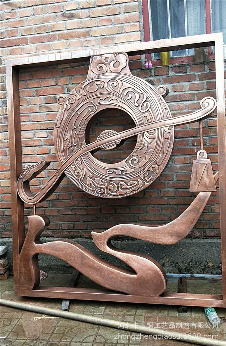 厂家供应各种浮雕塑像 加工紫铜浮雕塑像 制作抽象浮雕塑像