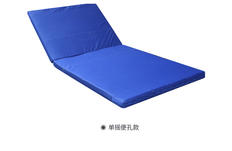 单摇护理床带便孔床垫 养老院可折叠双摇防水防滑多功能床垫