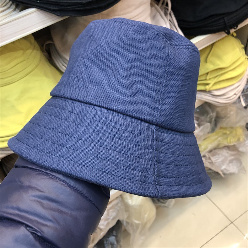 2020春季新款纯棉渔夫帽日系口袋小个性百搭盆帽夏短檐防晒遮阳帽