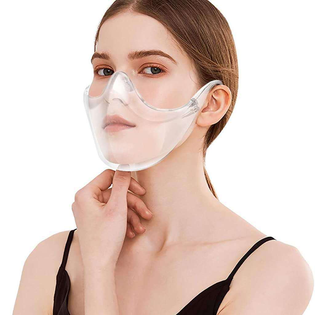 face shield新款pc防护隔离面罩防飞沫防疫防雾头戴式透明面罩