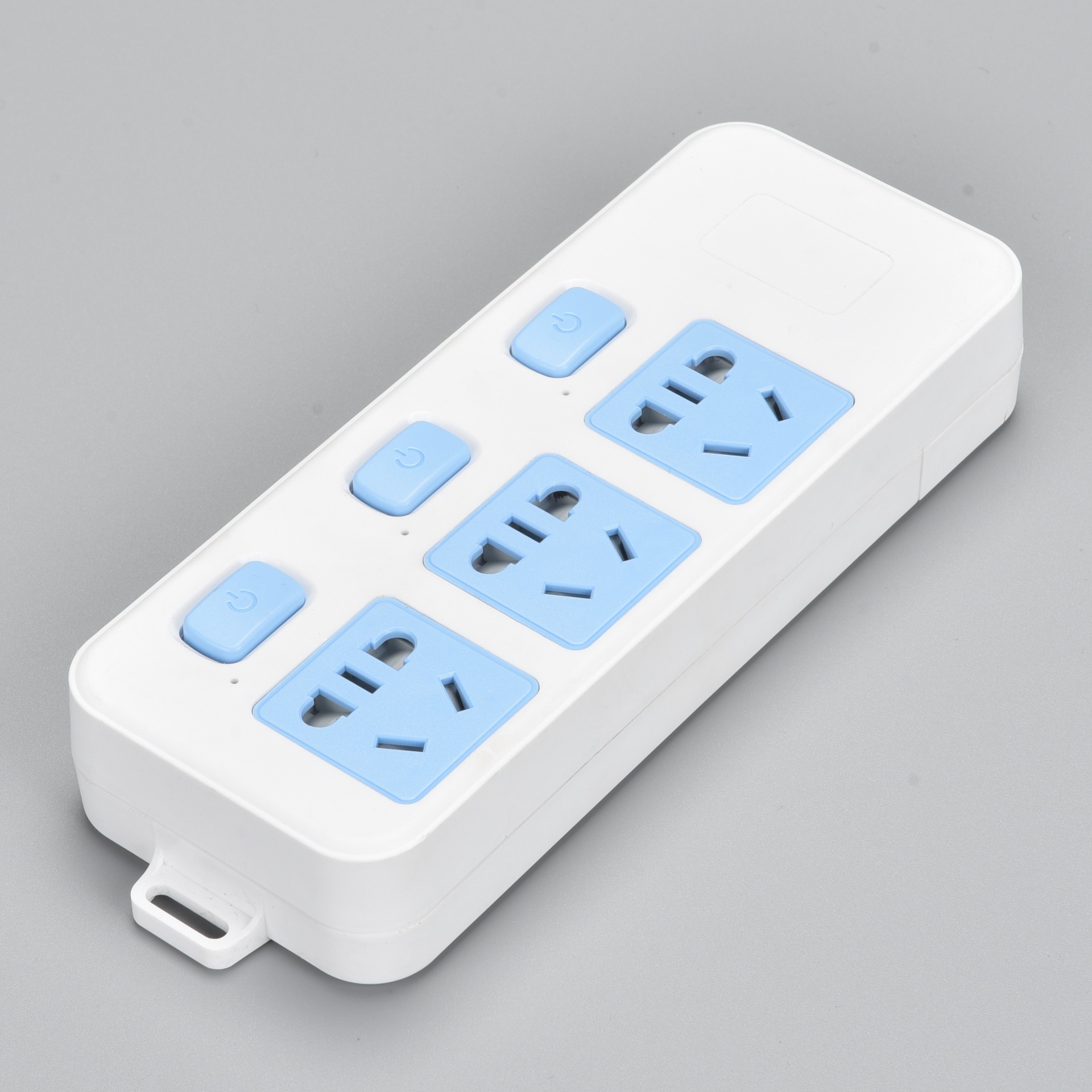 办公家用智能接线板排插 批发独立开关带安全门多孔电源插排插座