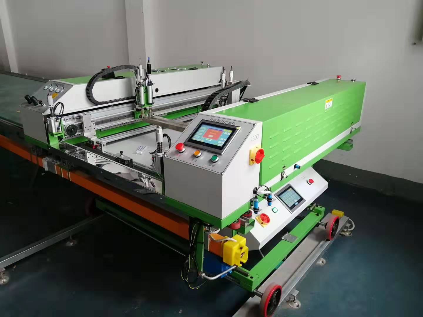 供应自动跑台印花机 台面自动印刷机 印花机 全自动跑台印花机