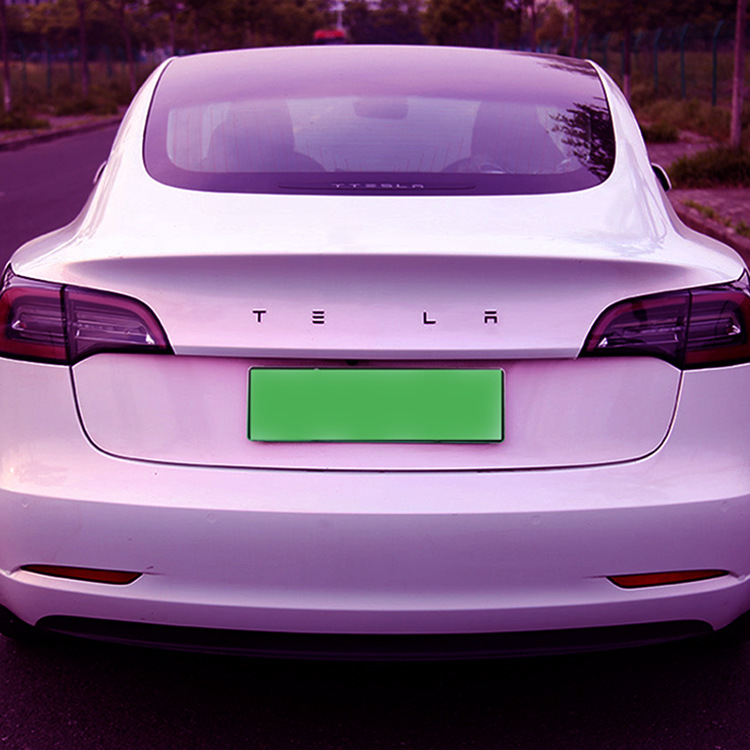 适用特斯拉model3yxs尾标英文字母贴tesla后备箱尾门金属字标装饰