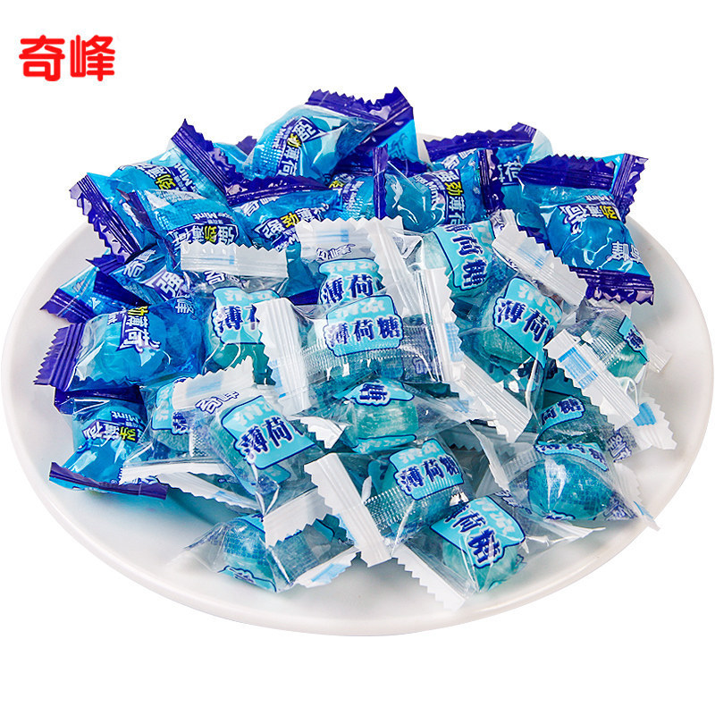 奇峰清凉薄荷糖2500g 婚庆结婚喜糖果零食散装批发话梅硬糖-阿里巴巴