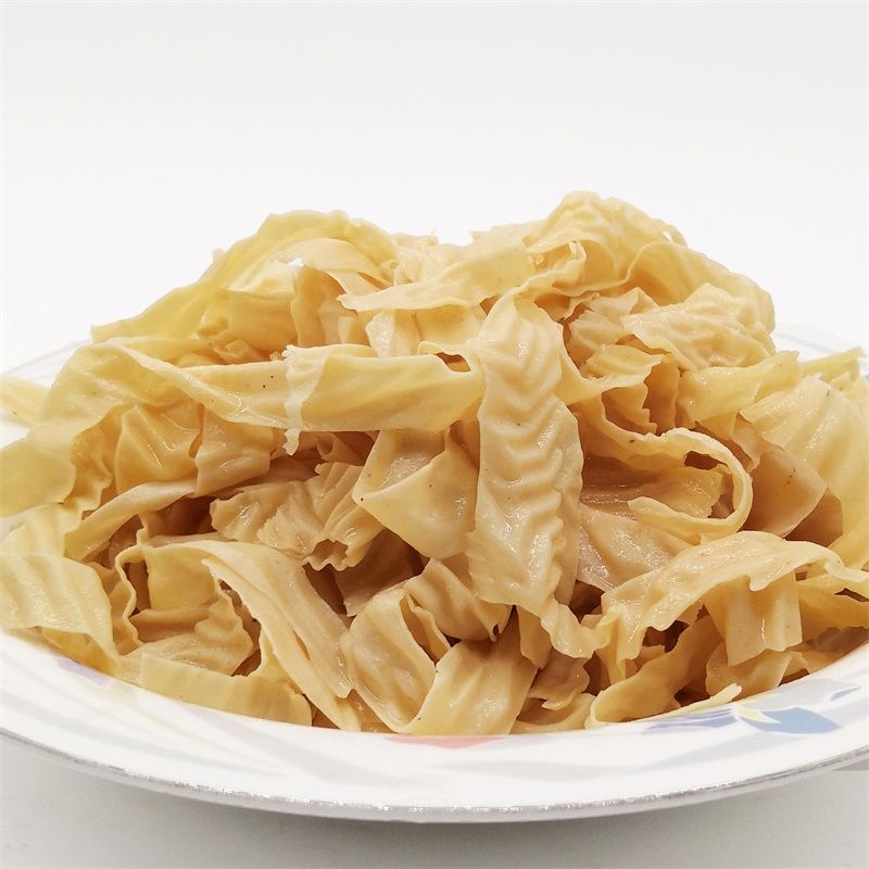 东北豆皮丝豆制品半干豆皮豆腐皮干货油豆皮腐竹蛋白肉凉拌菜批发